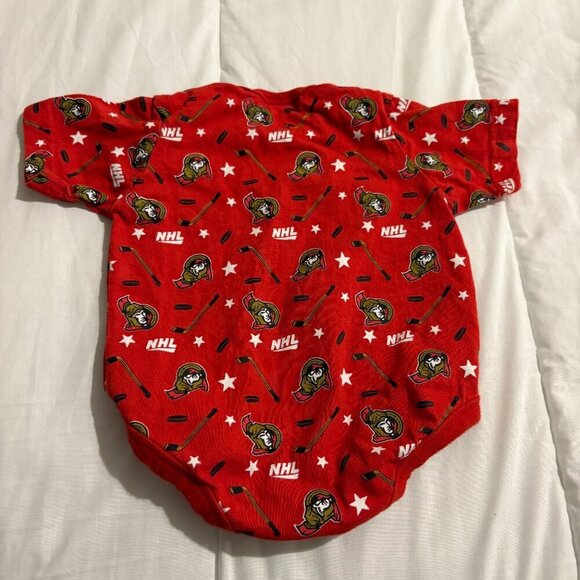 Ottawa Senators NHL Hockey Baby body suit Size 3m - Picture 7 of 7